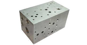 Beispielbohrungen, Ventilblöcke für einen Kunden aus Berlin und Kiel