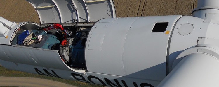 Windkraftanlage aufgearbeitet von Hydraulikpoint DAM GmbH Lüneburg, Kunde aus Hamburg